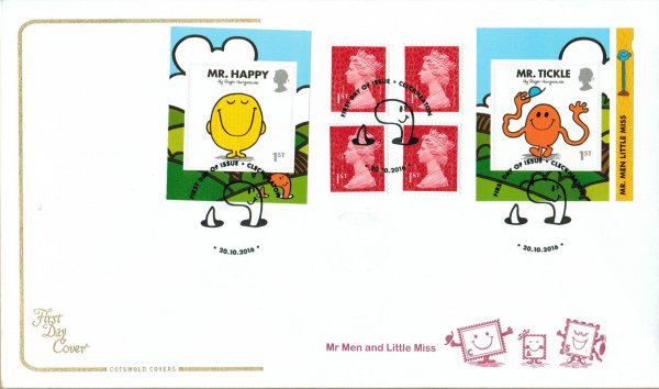 Mr Men & Little Miss Cotswold Retail Booklet FDC