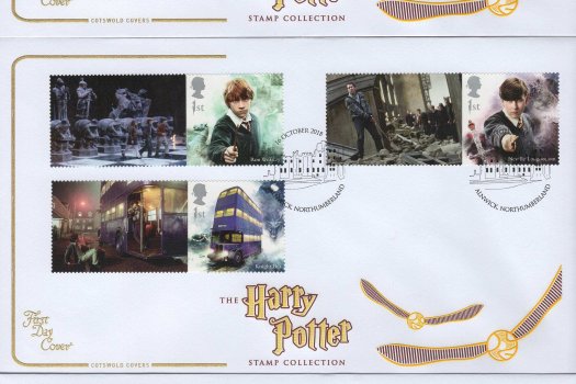 Cotswold Harry Potter Generic Sheet FDC