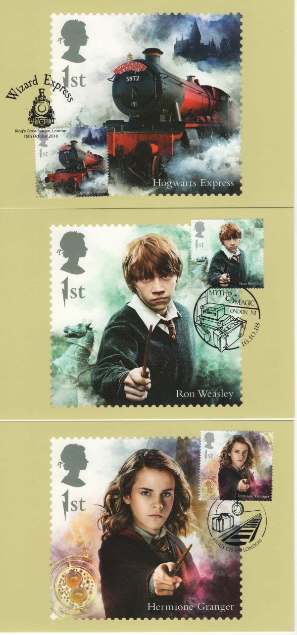 Harry Potter Stamp Cards image 1