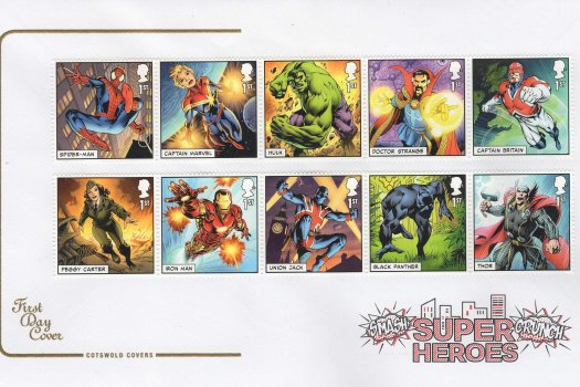 Cotswold Marvel Superheroes FDC