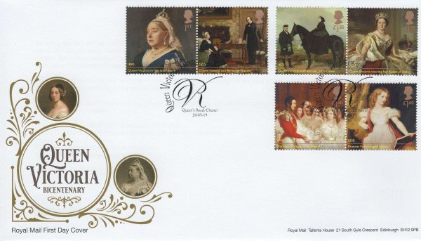Royal Mail Queen Victoria Bi-Centenary FDC