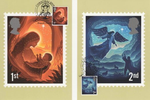 Christmas 2019 Stamp Cards Front image 1
