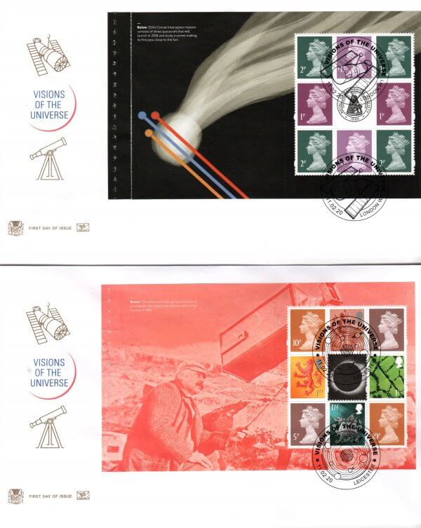 C&S Visions of the Universe PSB FDC (slightly damaged) image 1