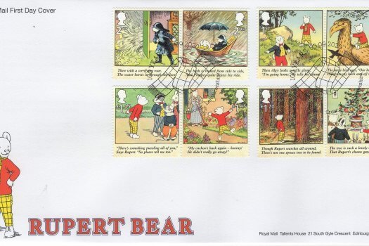 Royal Mail Rupert Bear FDC