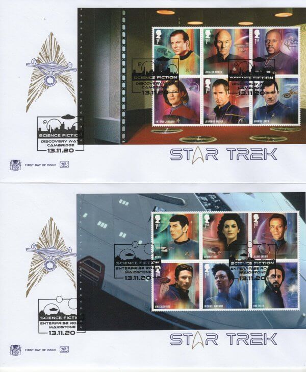 Stuart Star Trek PSB FDC 1