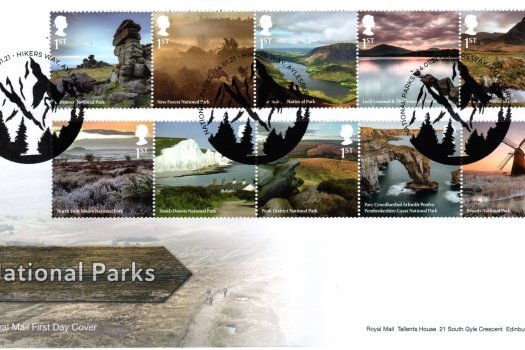 Royal Mail National Parks FDC