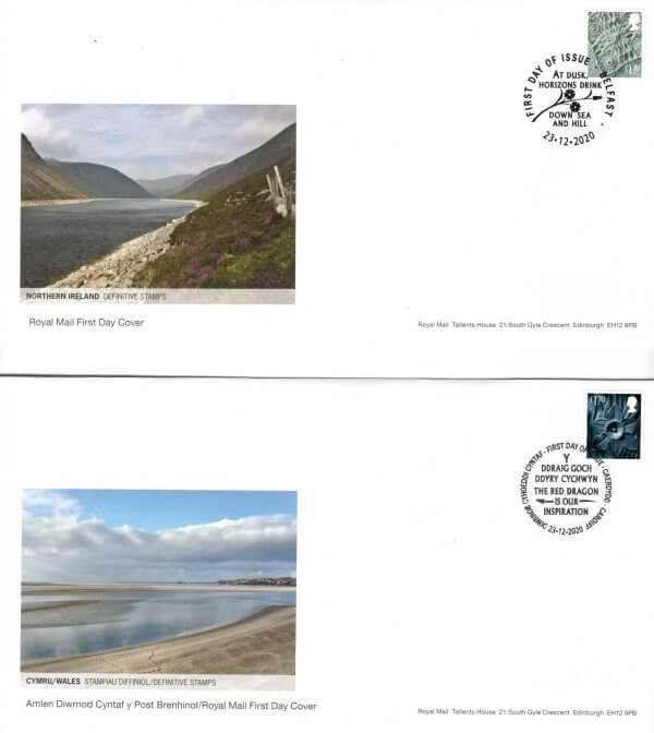 Royal Mail Regional Definitive 2020 FDC Image 2