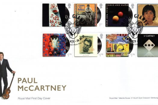 Royal Mail Paul McCartney FDC