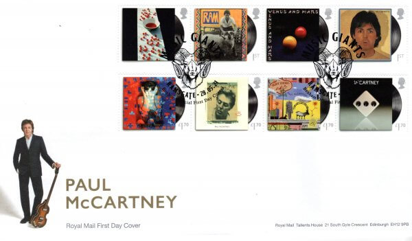 Royal Mail Paul McCartney FDC