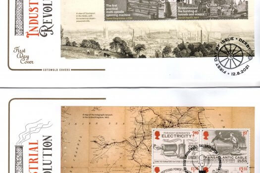 Cotswold Industrial Revolution PSB FDC image 1