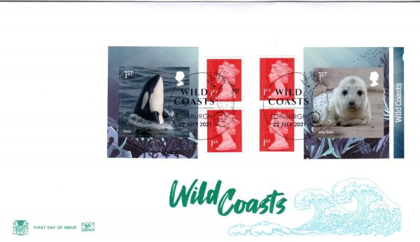 Stuart Wild Coasts Retail Booklet FDC