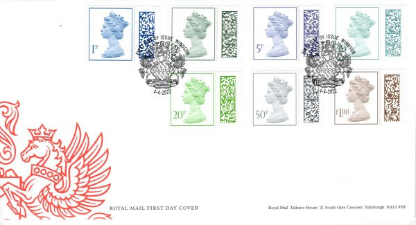 Royal Mail Low Value Definitives FDC