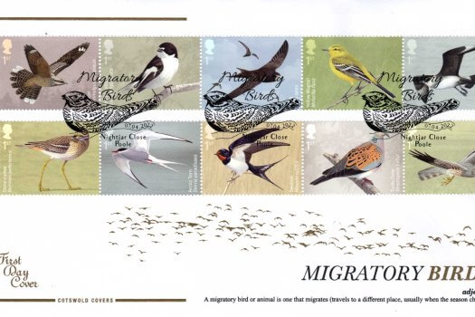 Cotswold Migratory Birds FDC