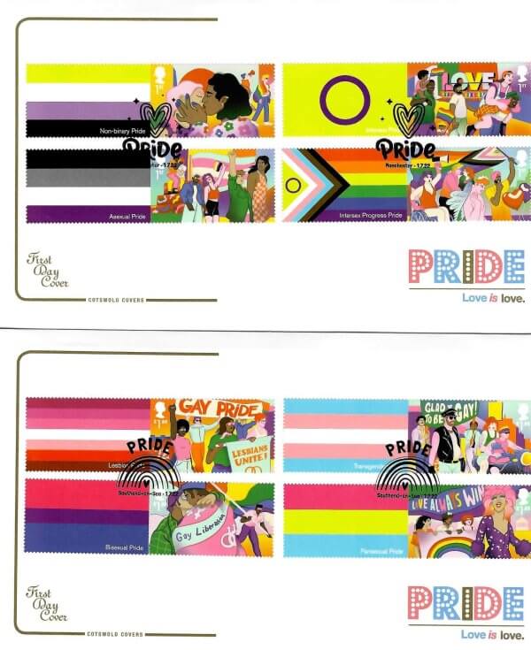 Cotswold Pride Collector's Sheet FDC