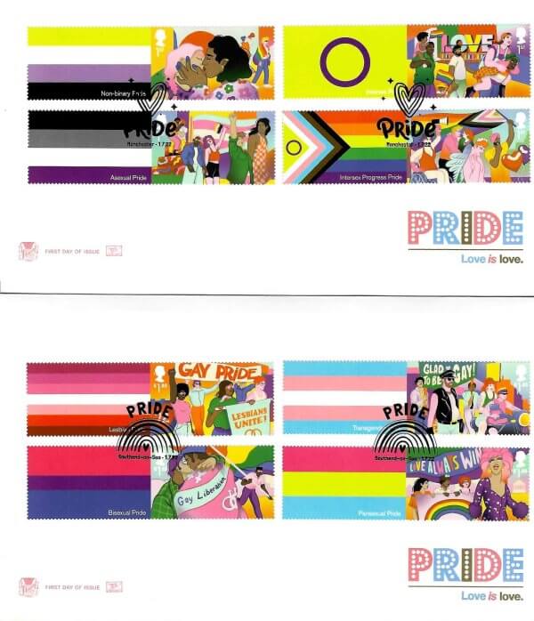 Stuart Pride Collector's Sheet FDC