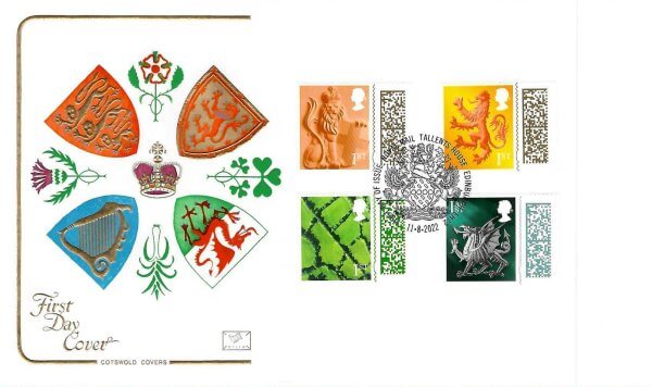 limited edition barocded regional 1st class defintives fdc optimized