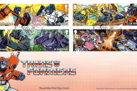 Royal Mail Transformers FDC