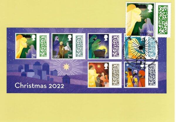 Christmas 2022 Stamp Cards image 4