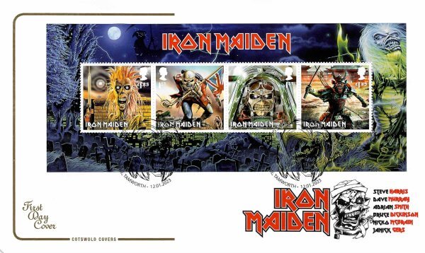 Cotswold Iron Maiden MS FDC
